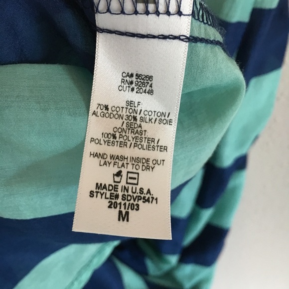 Splendid Wide Rugby Striped Silk Blend Maxi Dress - Picture 7 of 8